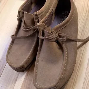 Clarks | Shoes | Clarks Mens Padmora Brown Suede Loafers  display picture 1